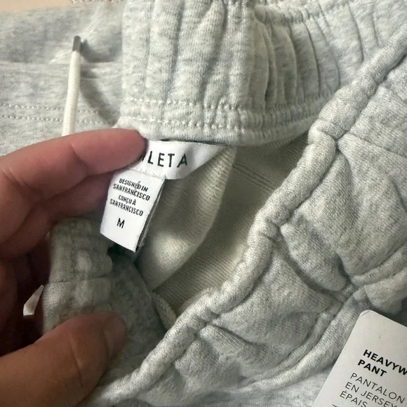 Terry Mid Rise Pant - Picture 6 of 6